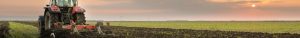 Tractor and Farm Background Image